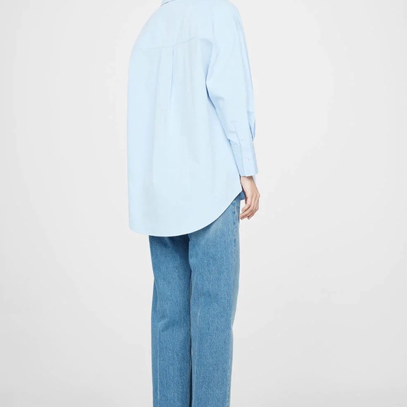 MIKA SHIRT (BLUE) - SIZE LARGE - ANINE BING - Picture 8 of 8